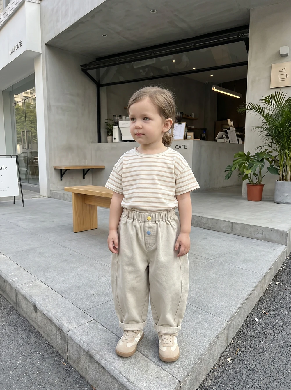Vaqueros y jeans azules para niños, pantalón suave de otoño