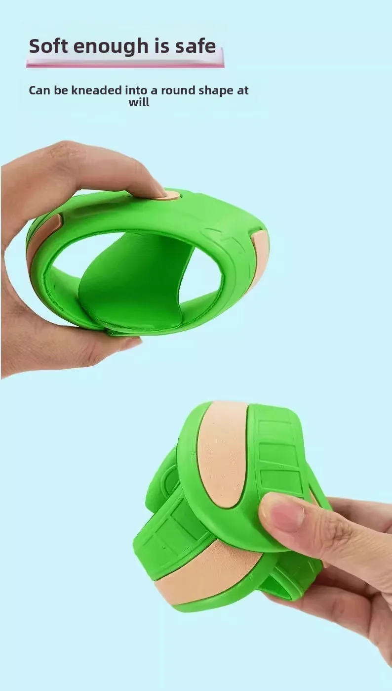 Agarre cómodo y material flexible