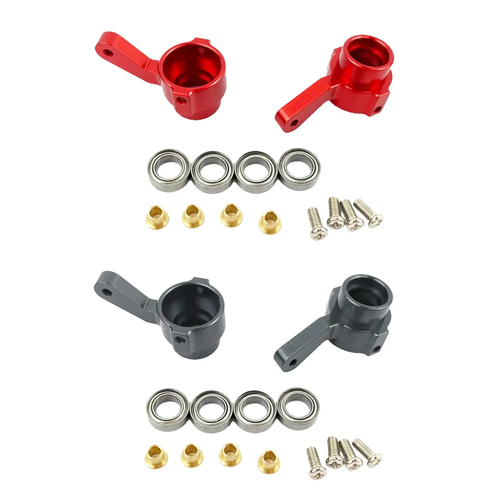 WPL porta ejes de dirección aleación para coche RC