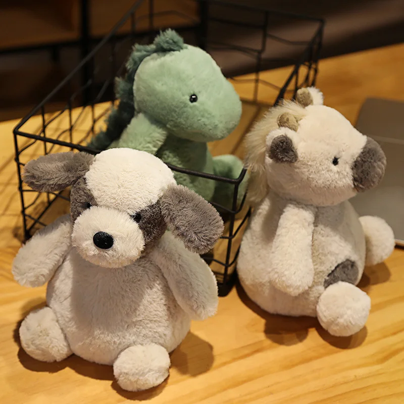 Peluche suave de dinosaurio para bebé, animal acolchado - imagen 5