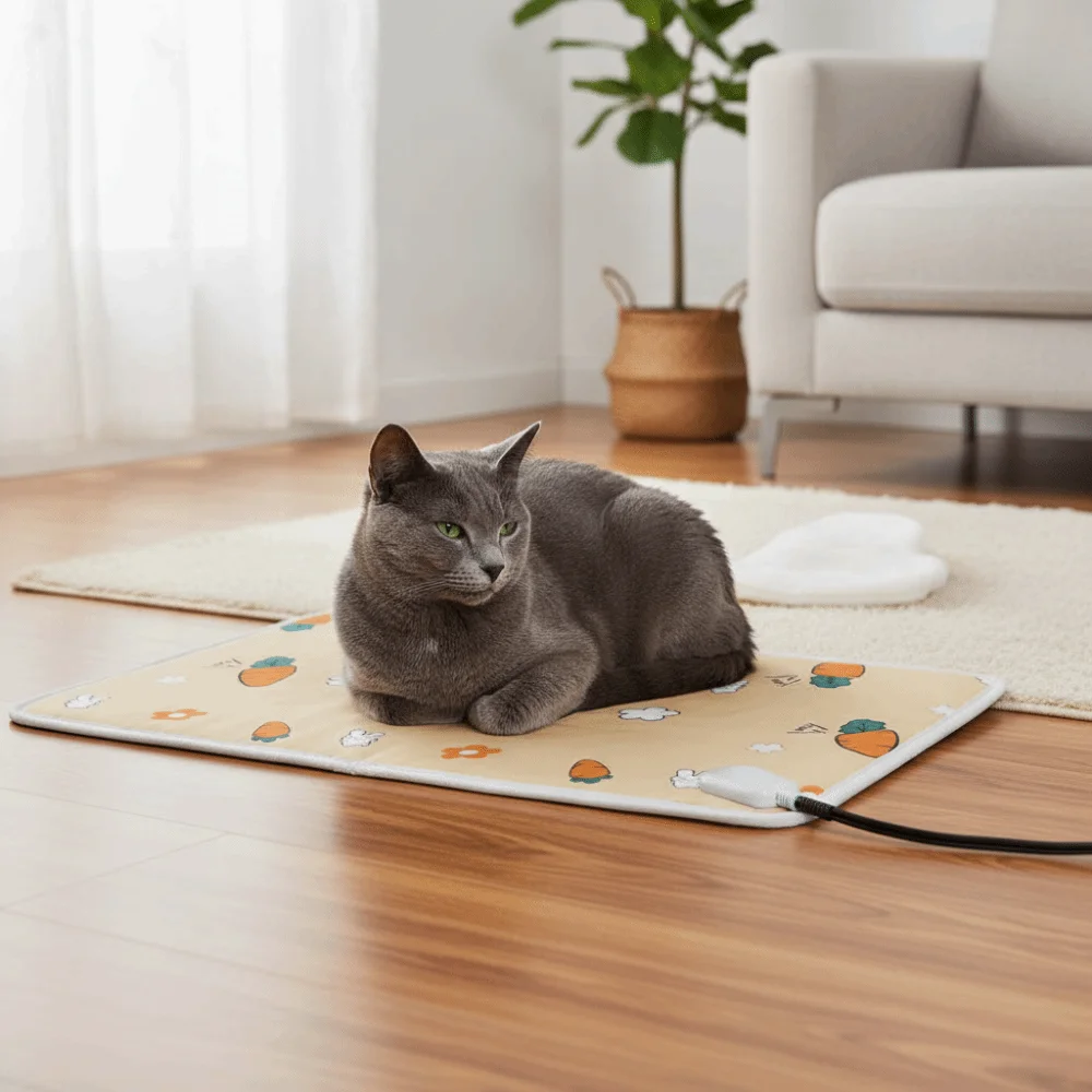 Manta eléctrica térmica para mascotas resistente a mordidas - imagen 2