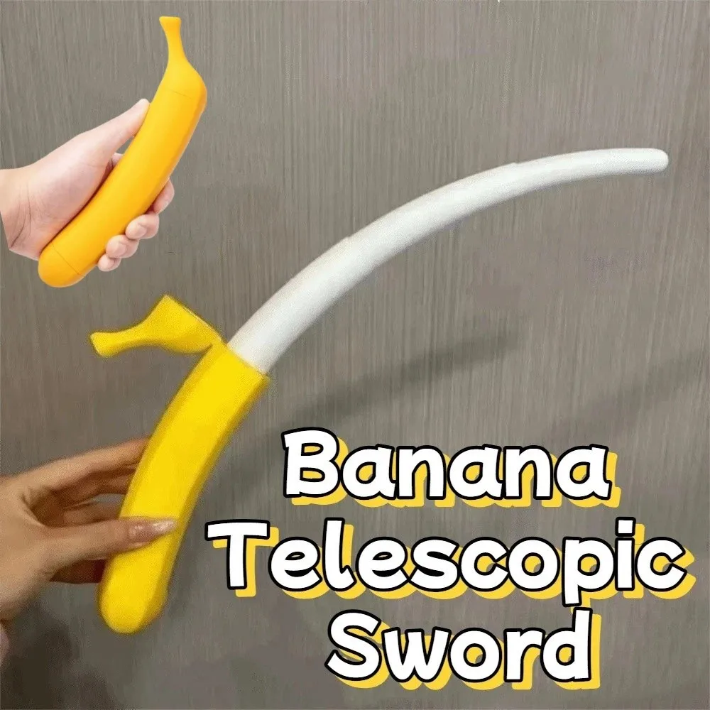 Varita telescópica de juguete con plátano impreso en 3D realista - imagen 3