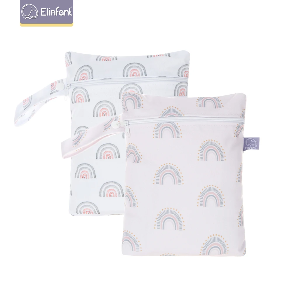 Elinfant bolsa impermeable para pañales reutilizable