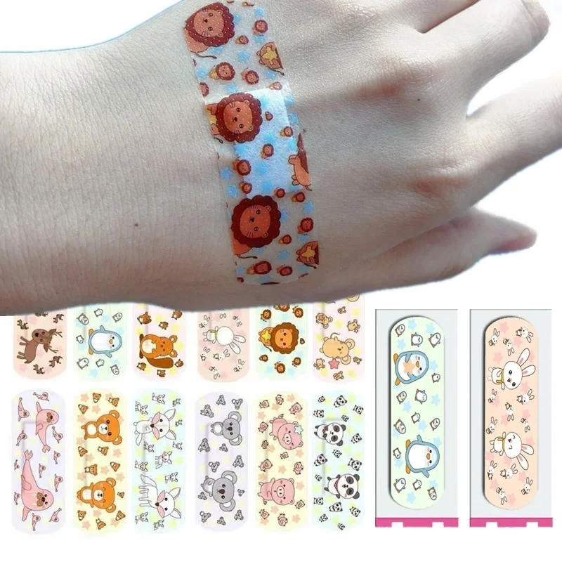 Tiritas infantiles adhesivas con dibujos de animales para heridas - imagen 5