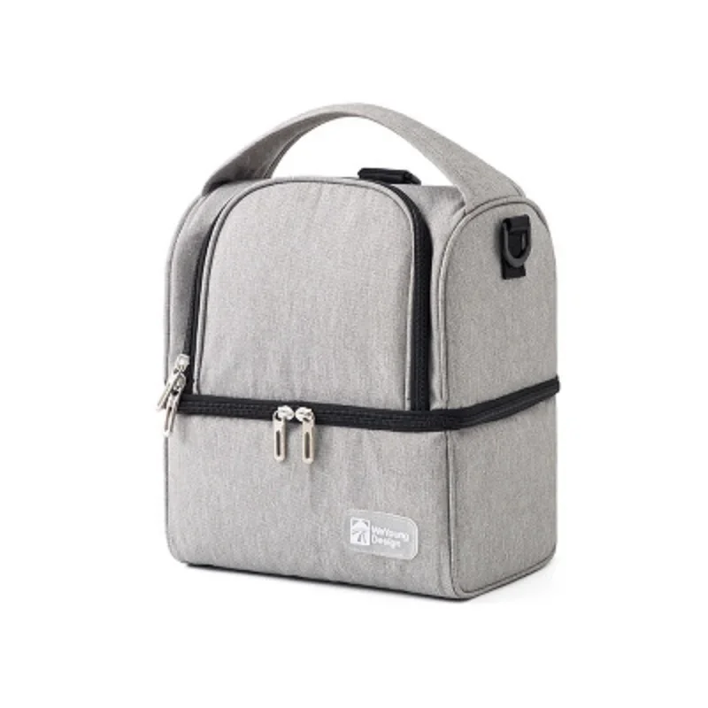Bolsa de pañales mochila cambiador impermeable con fiambrera - imagen 2