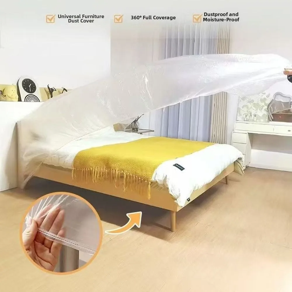 Fundas impermeables desechables transparentes para cama con elásticos