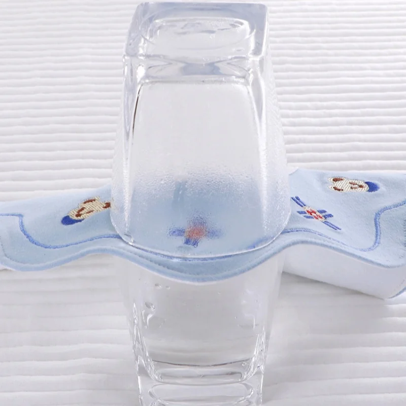 Baberos impermeables de algodón para bebés antivómitos recién nacidos - imagen 3