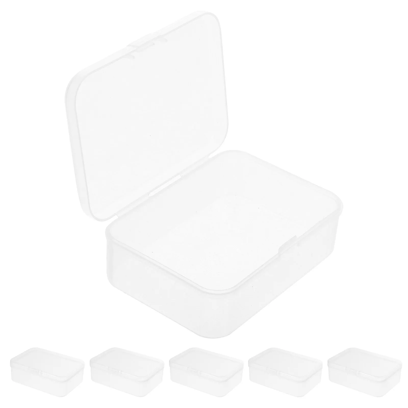 Caja organizadora transparente rectangular para tarjetas coleccionables - imagen 3