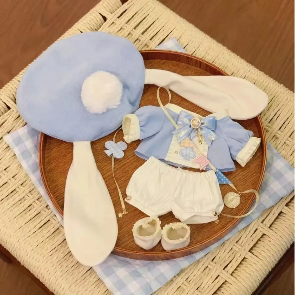 Gorro de algodón suave con orejas de conejo para niña - imagen 3