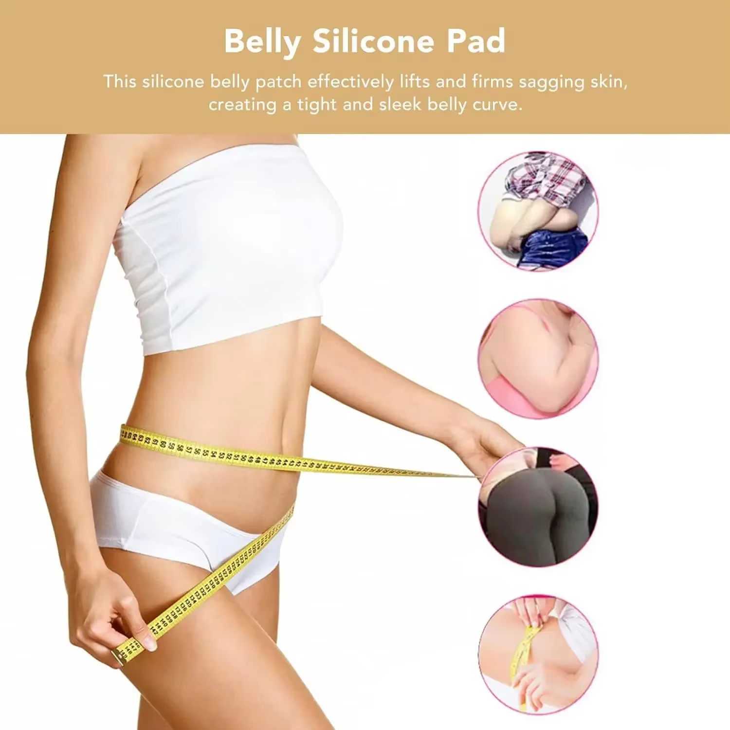 Tiras de silicona para estrías y cicatrices – Reutilizables - imagen 2