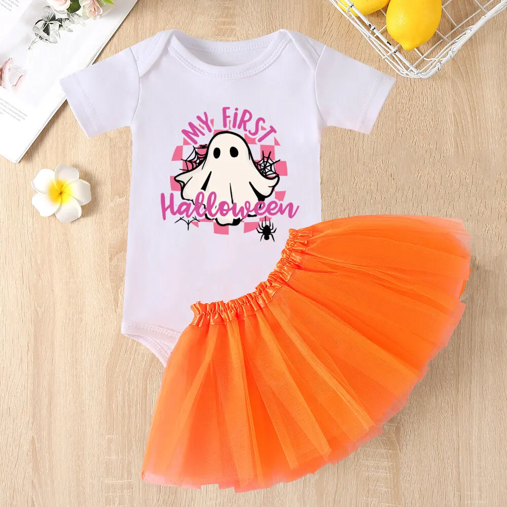 Body My First Halloween para niña – Vestido tutú infantil - imagen 5