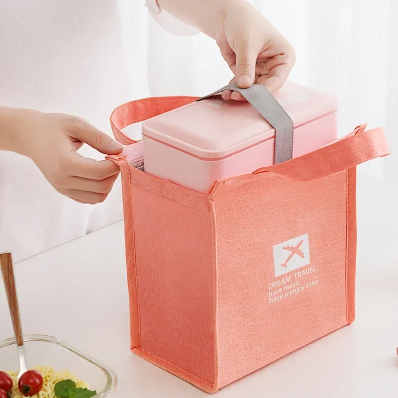 Bolsa aislante para meriendas infantiles de tela Oxford cómoda - imagen 5