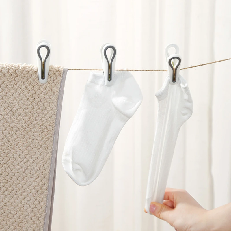 Pinzas de ropa de plástico resistentes al viento para tender - imagen 5