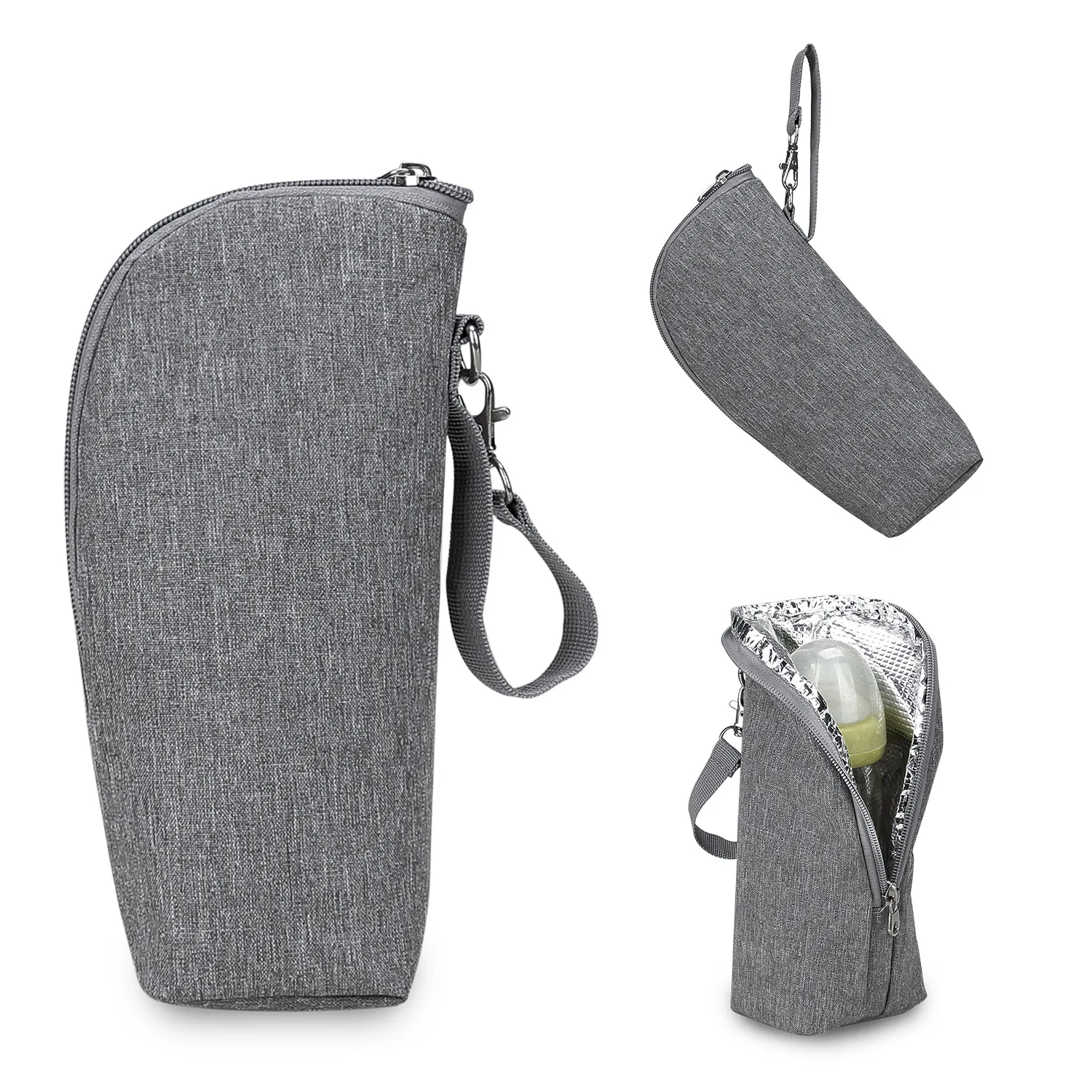Bolsa isotérmica portabiberones con calentador – Compatible con cochecito - imagen 2
