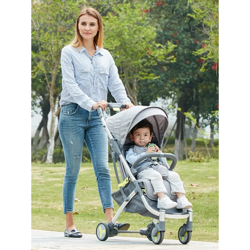 Cochecito bebé reclinable para paseos: capaz de sentar y tumbar - imagen 2