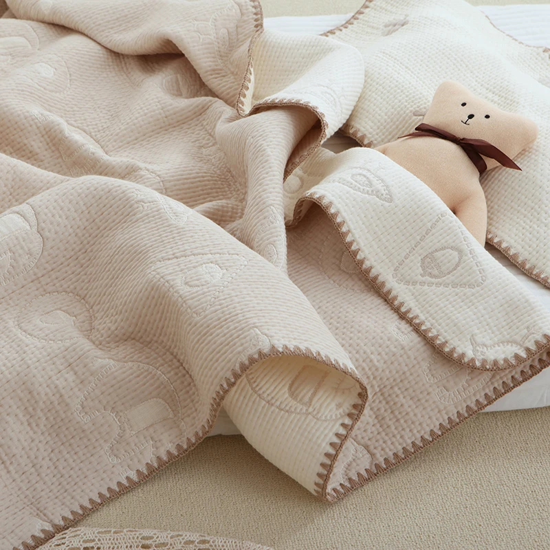 Milangel Manta bebé otoño con capucha suave - imagen 5