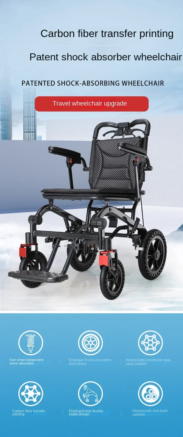 Carretilla portátil plegable en uso