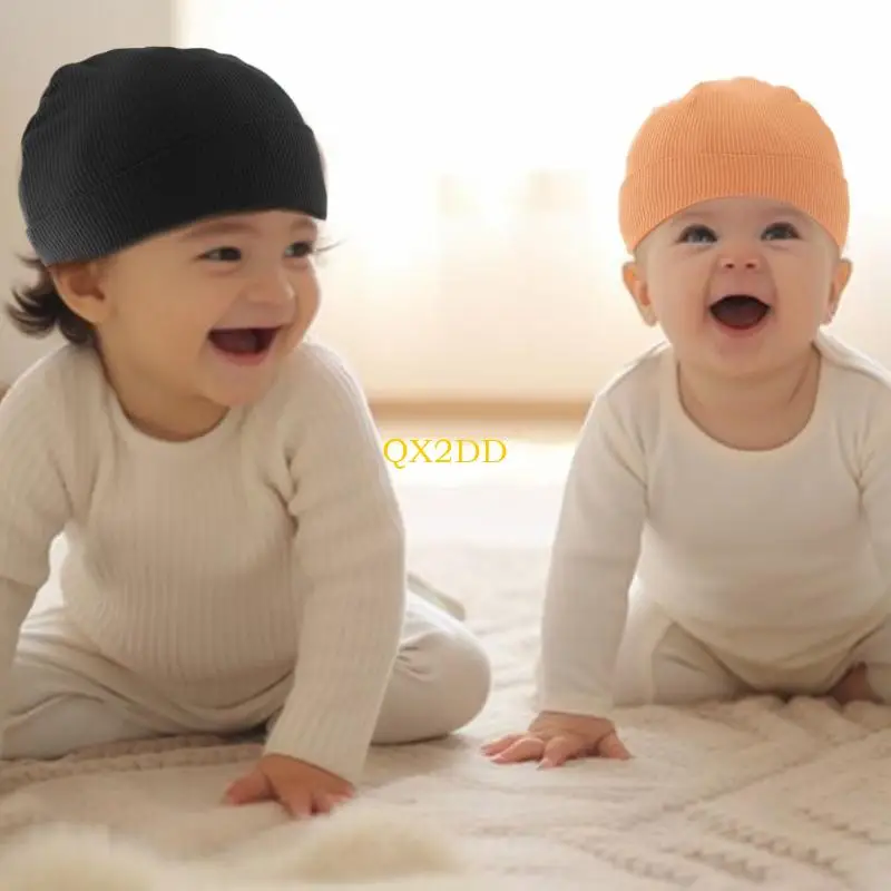 Gorro de punto para bebé, suave y cálido con protección - imagen 3