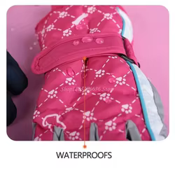 Guantes térmicos para niños – Protección viento y nieve