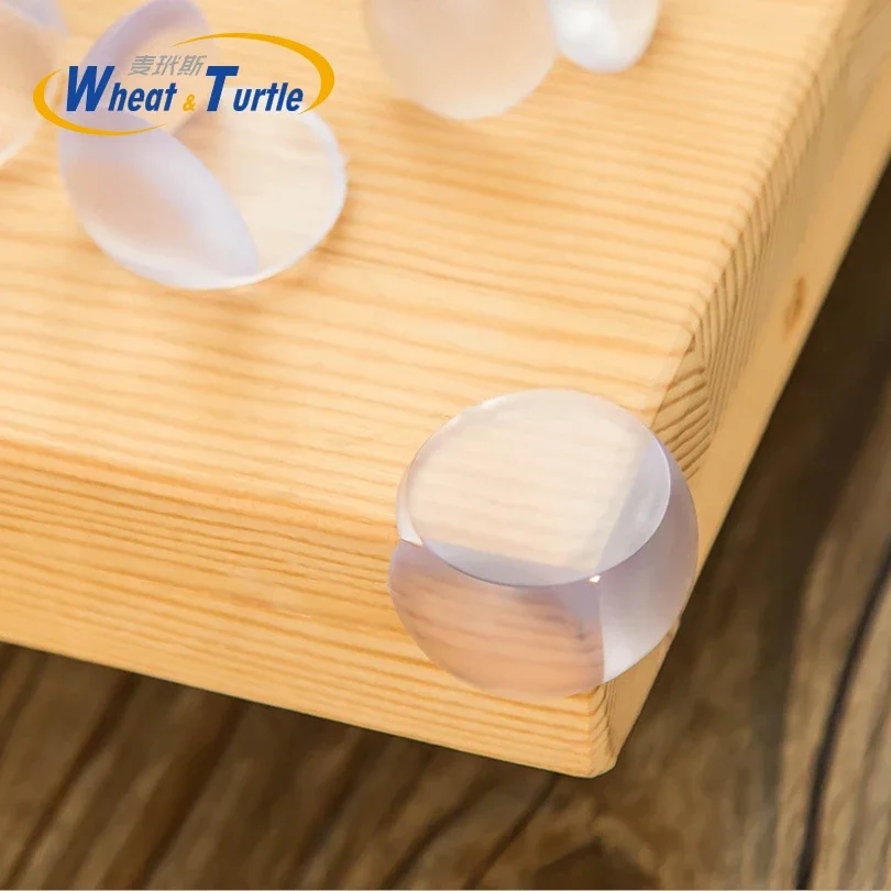 Protector de esquinas anticolisión en silicona para mesas infantiles - imagen 2