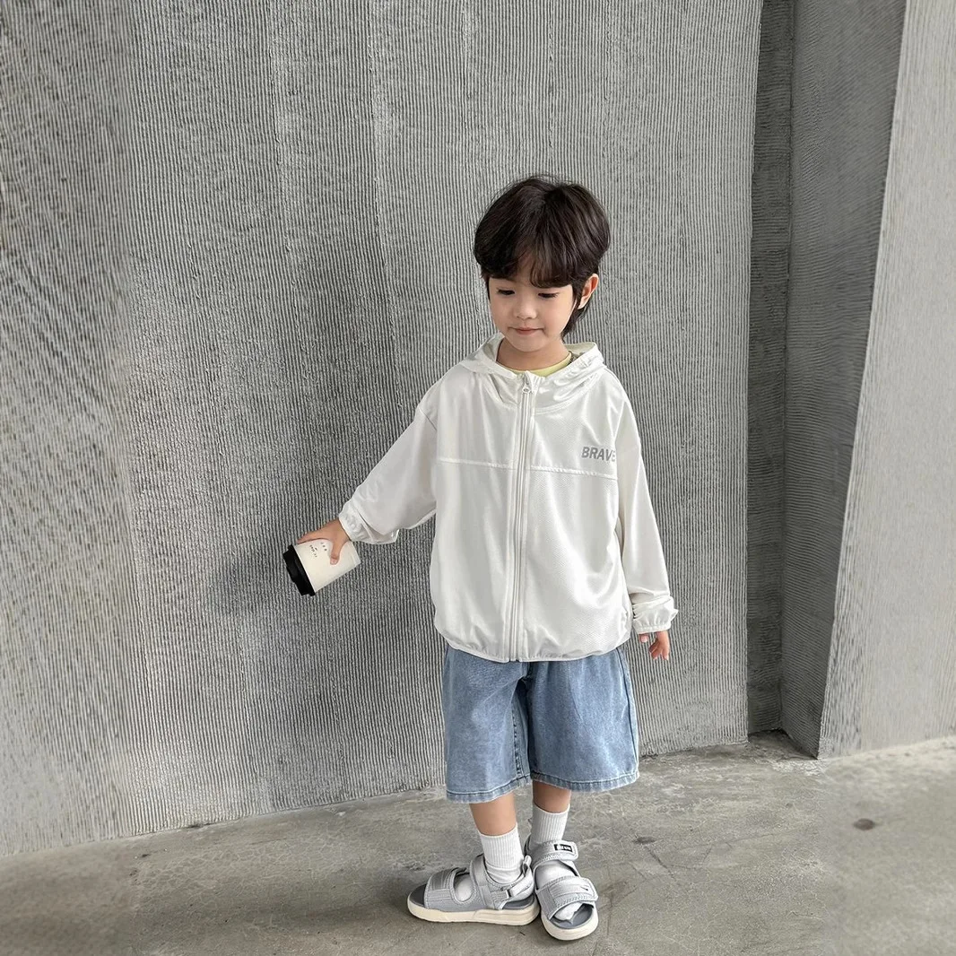 Pantalones cortos de mezclilla para niños – verano suelto y fino - imagen 4