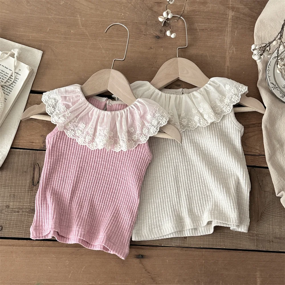 Camiseta de verano para bebé color liso suave y cómoda - imagen 5