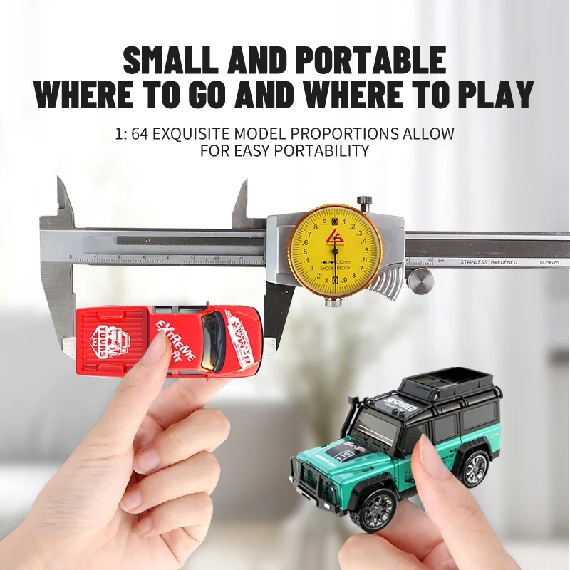Coche RC teledirigido de aleación SUV todoterreno infantil con deriva - imagen 2