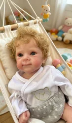 Muñeca reborn Bettie de silicona suave, tacto 3D realista