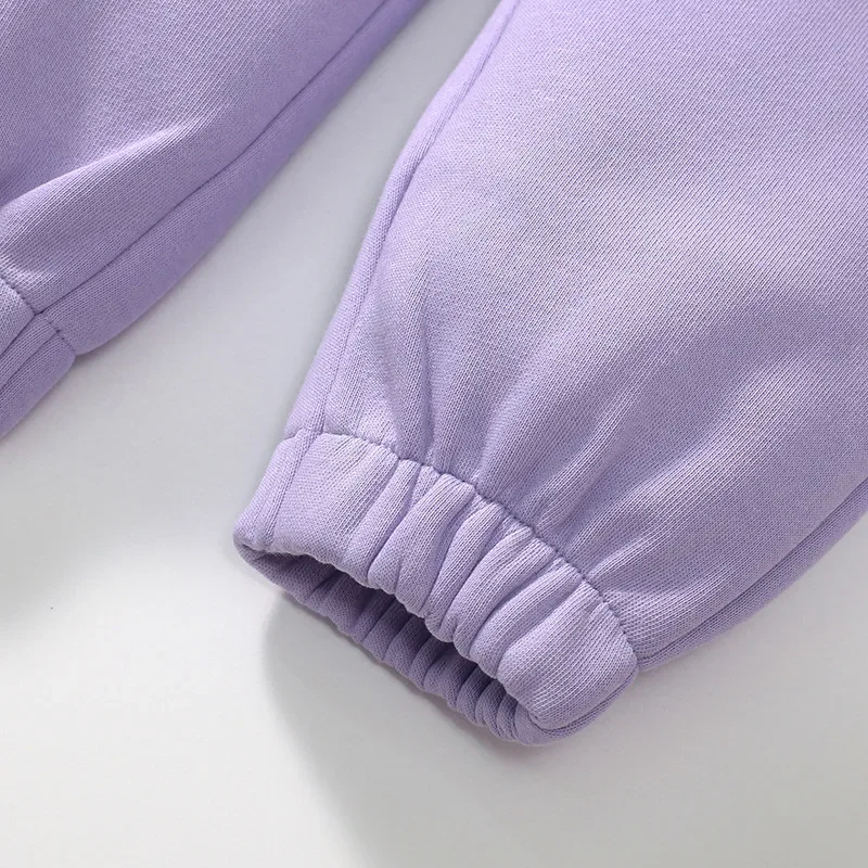 Conjunto invierno lana para niña: chaqueta y pantalón cálidos - imagen 5