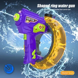 Pistola de agua eléctrica automática de tiro continuo para niños