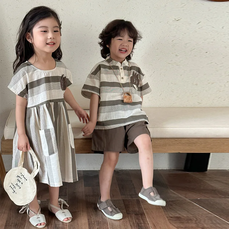 MILANCEL conjunto niño verano rayas - imagen 5