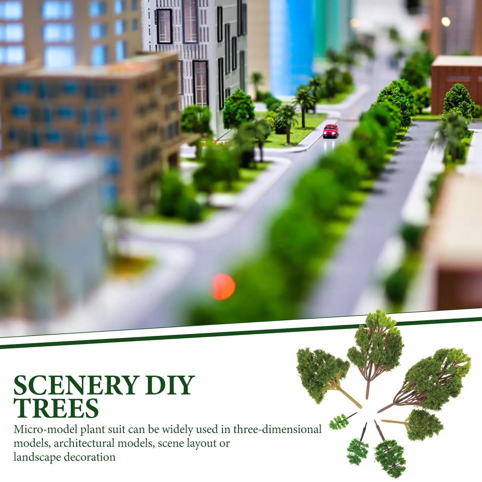 Adornos de árbol en miniatura para manualidades infantiles - imagen 2