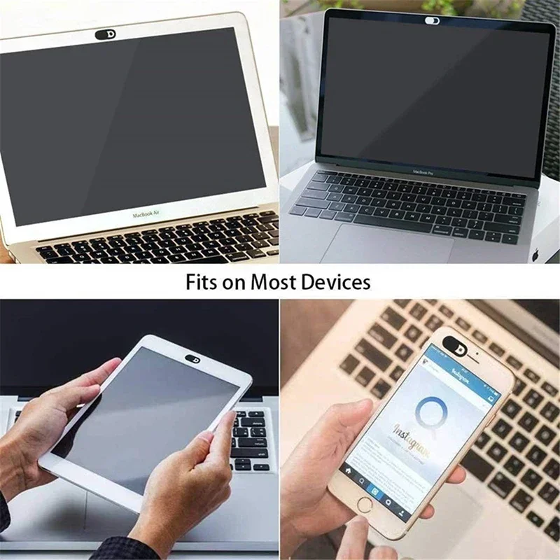 Cubierta de webcam deslizante con privacidad para portátiles y tablets - imagen 3