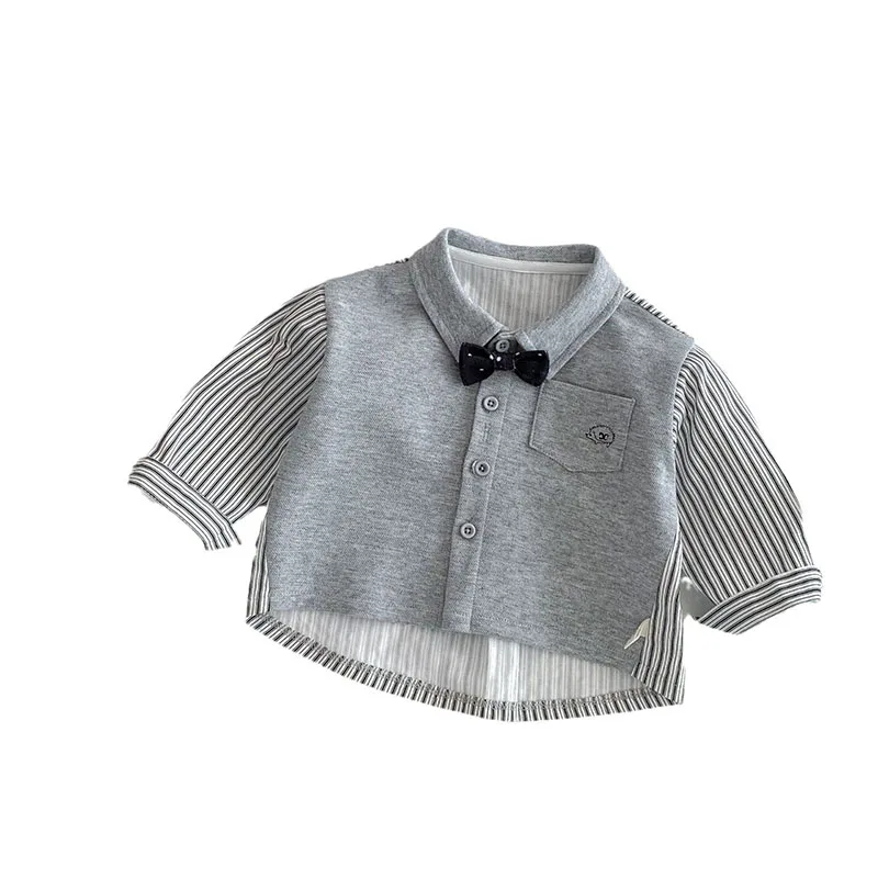 Camisa Milancel de algodón para niño – Estile británico - imagen 5