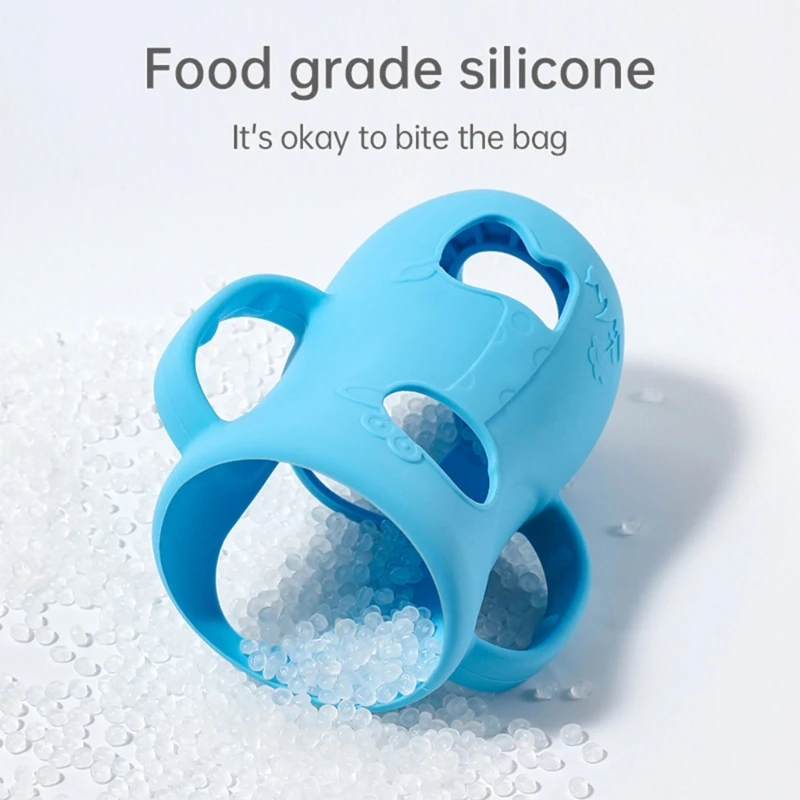 Avent Soporte de silicona para biberón con funda de agarre ergonómica - imagen 2