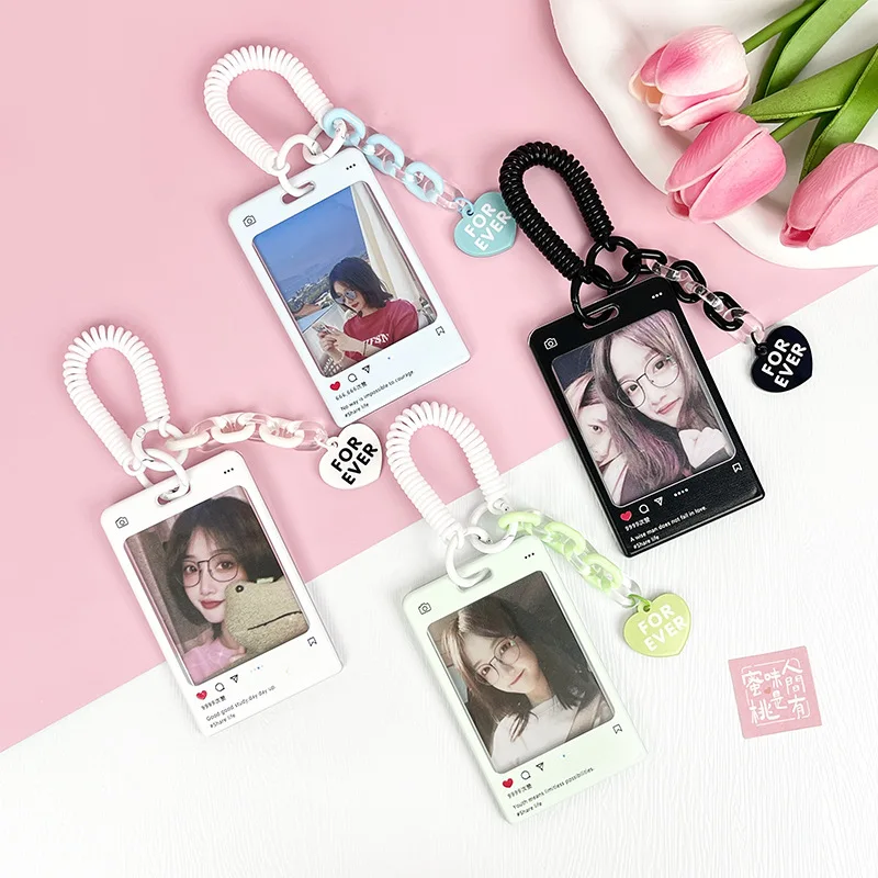 Llavero tarjetero infantil antipérdida con foto y funda para tarjetas - imagen 5