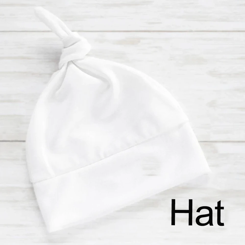 Conjunto manta y gorro con nombre para bebé – Algodón suave - imagen 4