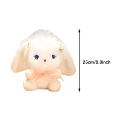 Peluche conejito para habitación infantil, figura suave regalo