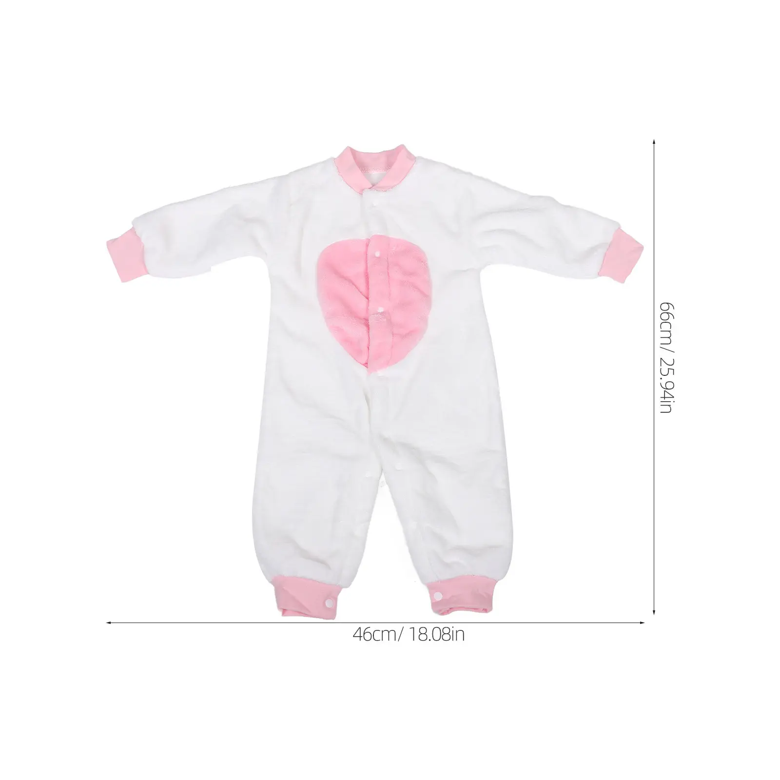 Mono con capucha de forro polar para bebé unisex cálido y suave - imagen 5