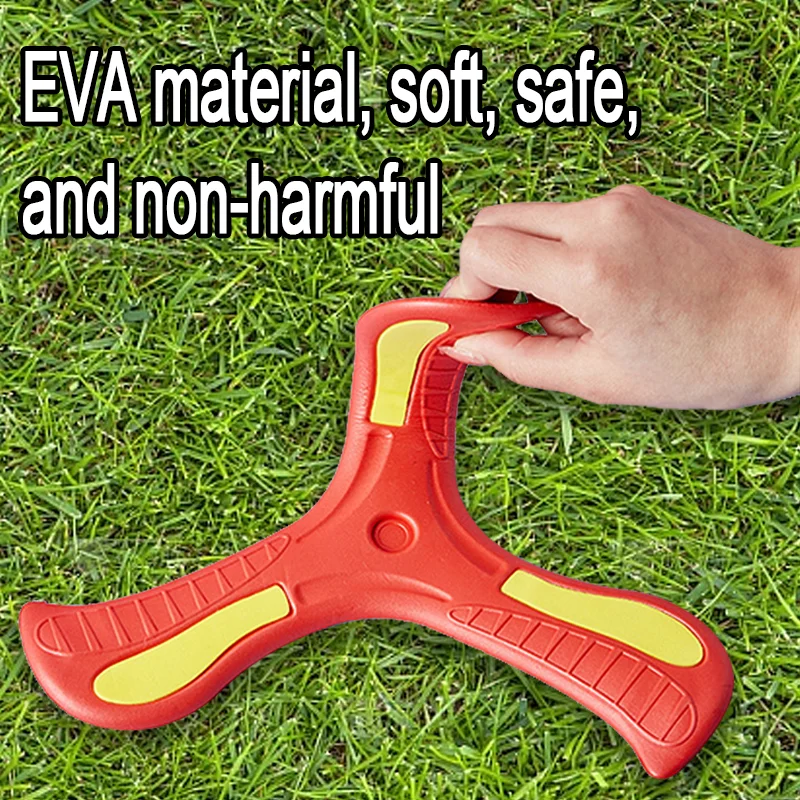 Juguete boomerang suave para niños de exterior, vuelo seguro - imagen 5