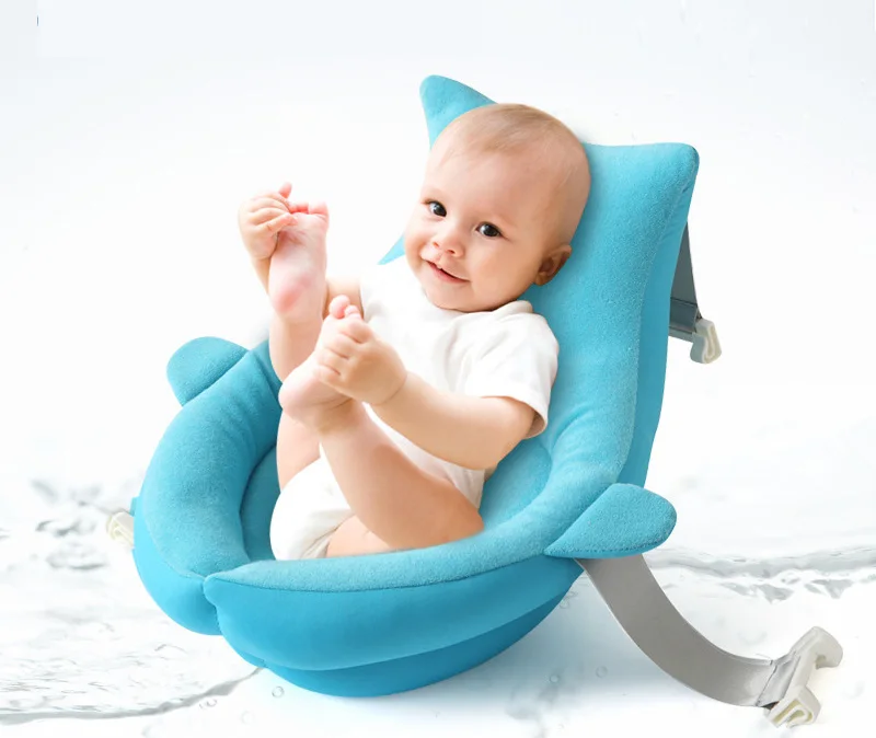 Eslinga y red de soporte para asiento de baño del bebé