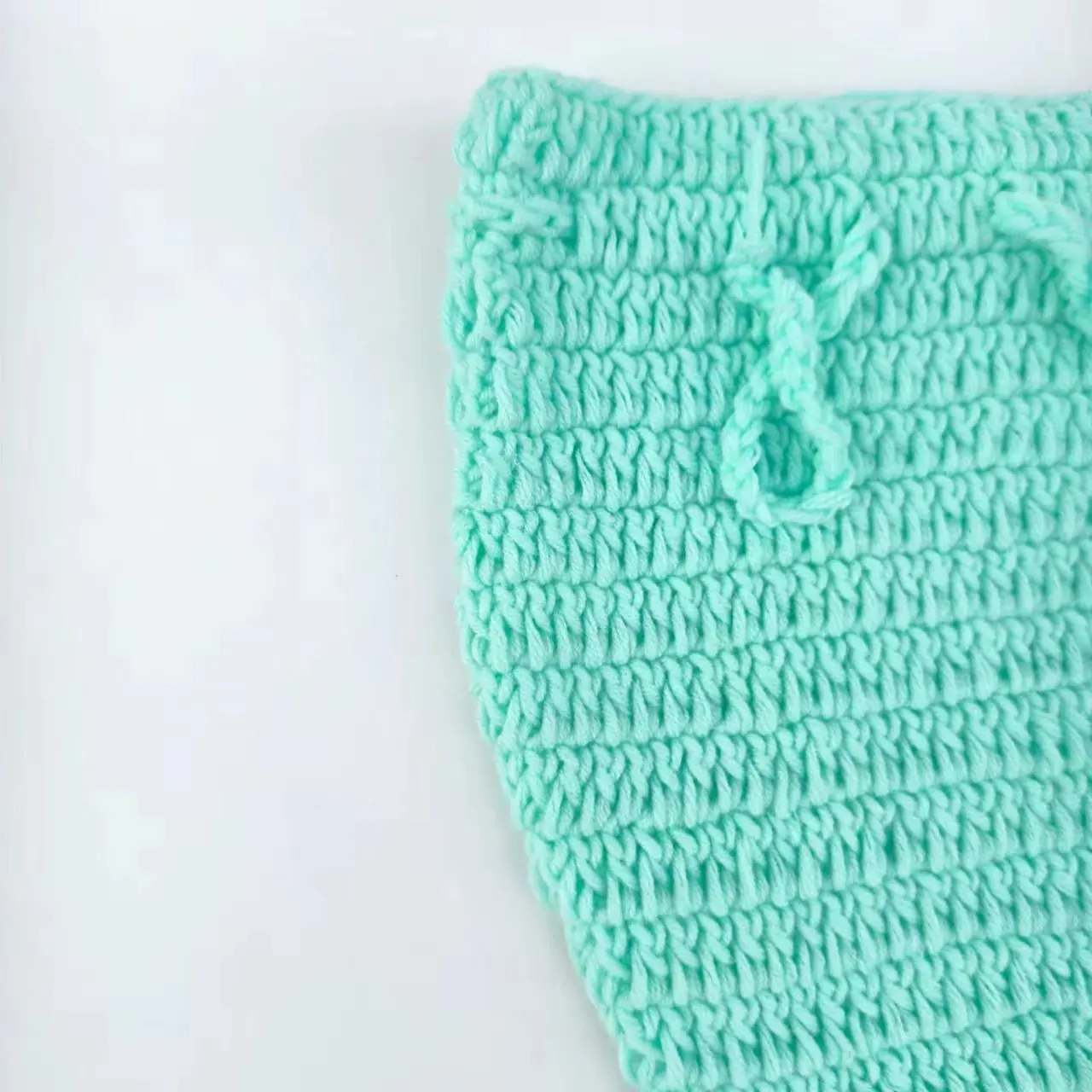 Conjunto de sirena para bebé recién nacido con accesorios fotográficos - imagen 5
