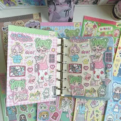 Pegatinas infantiles decorativas de personajes para diarios y álbumes