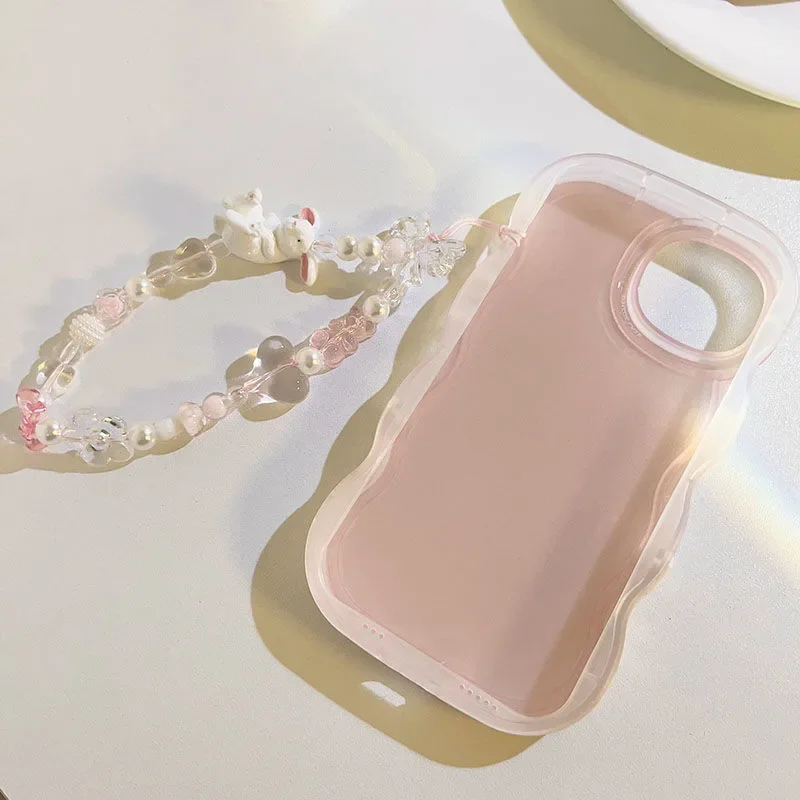 Pulsera corta con cordón para teléfono