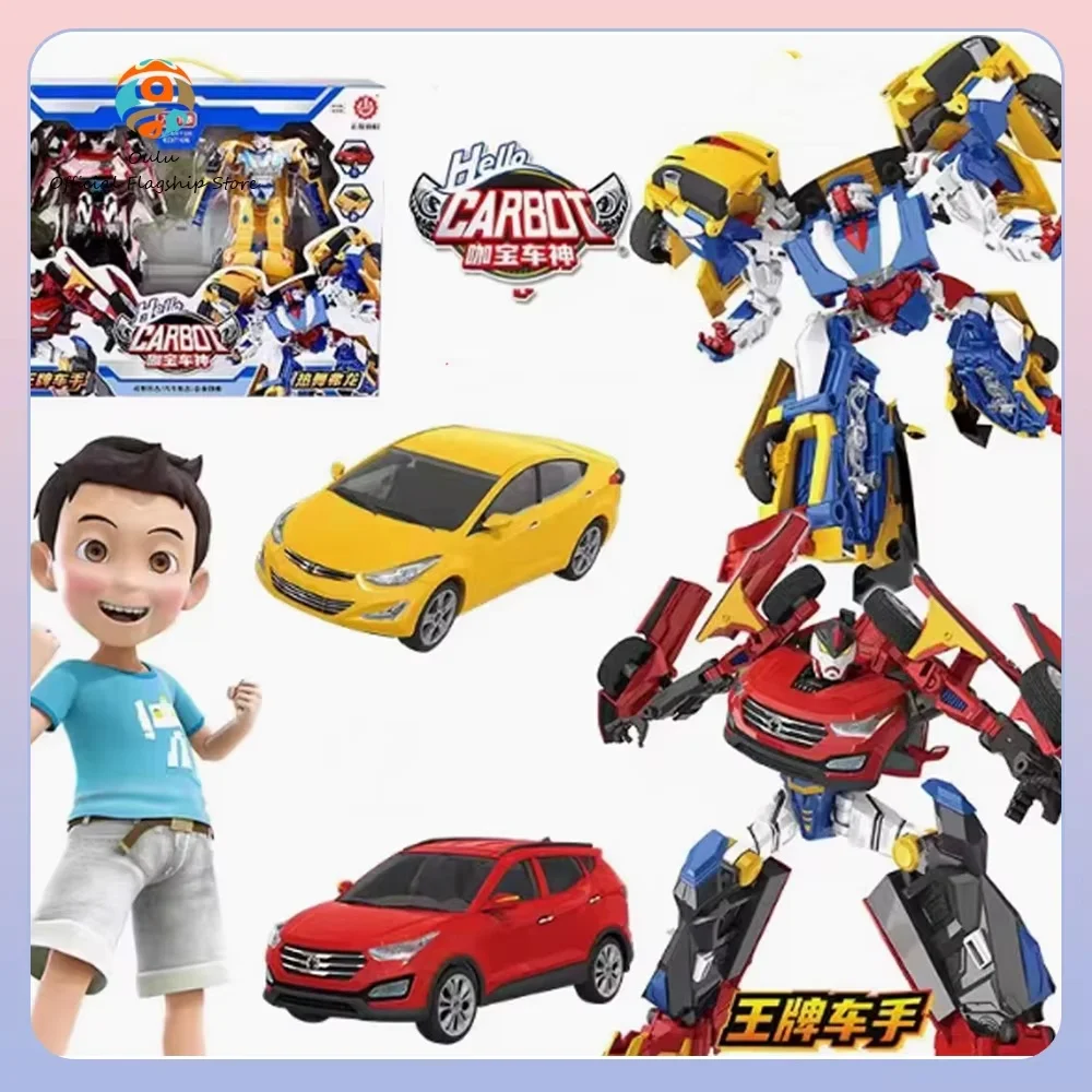 Hello Carbot Coche Transformable Robot Bombero y Ambulancia para Niños - imagen 2