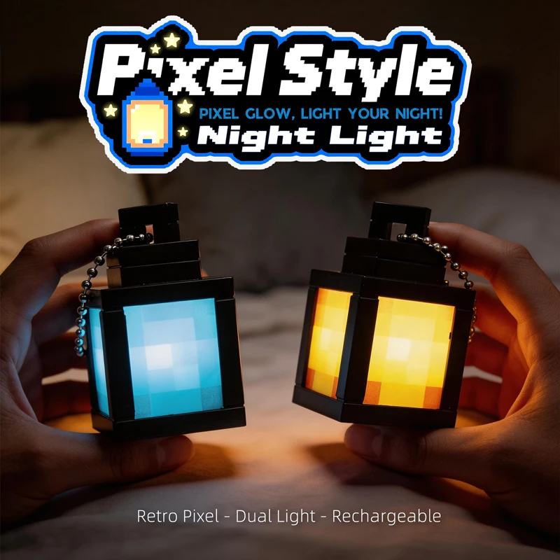 Linterna LED llavero recargable mini para luz nocturna - imagen 4