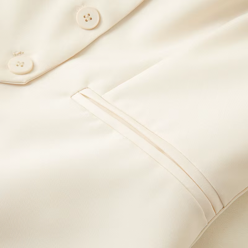 Chaleco de traje fino para mujer – primavera y otoño, elegante - imagen 5