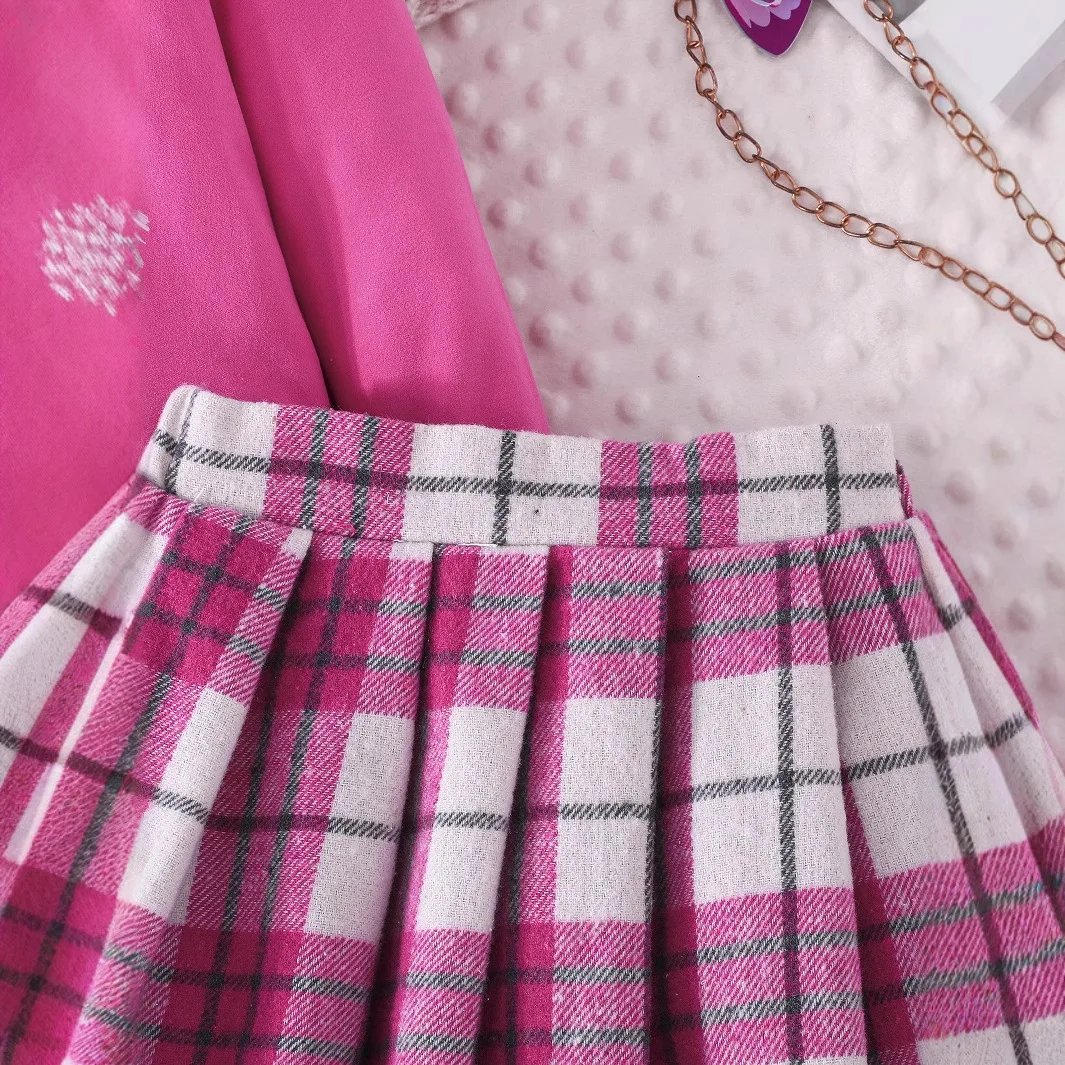 Presentación completa del conjunto boutique para niña