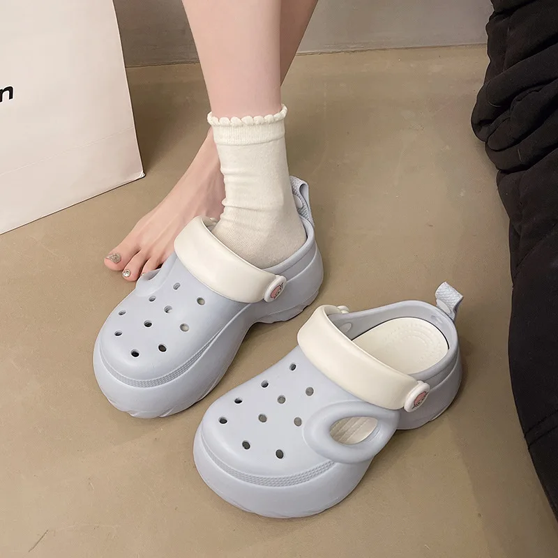 Sandalias cómodas de mujer con suela gruesa y plataforma - imagen 4