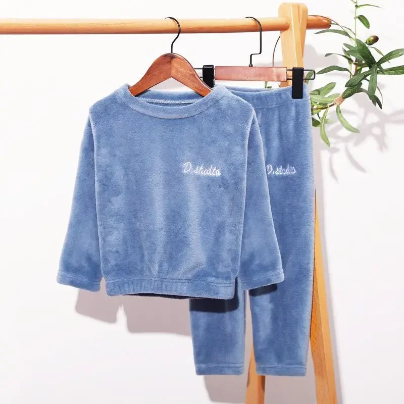 Pijama de franela suave y cálida para invierno adolescentes - imagen 5